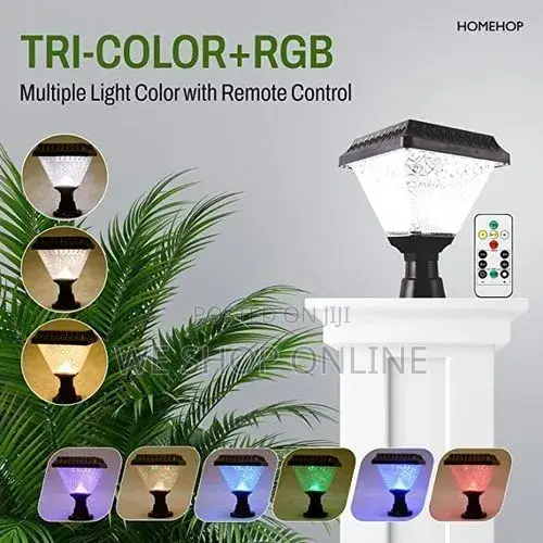 30w Solar Led Pillar Lamp