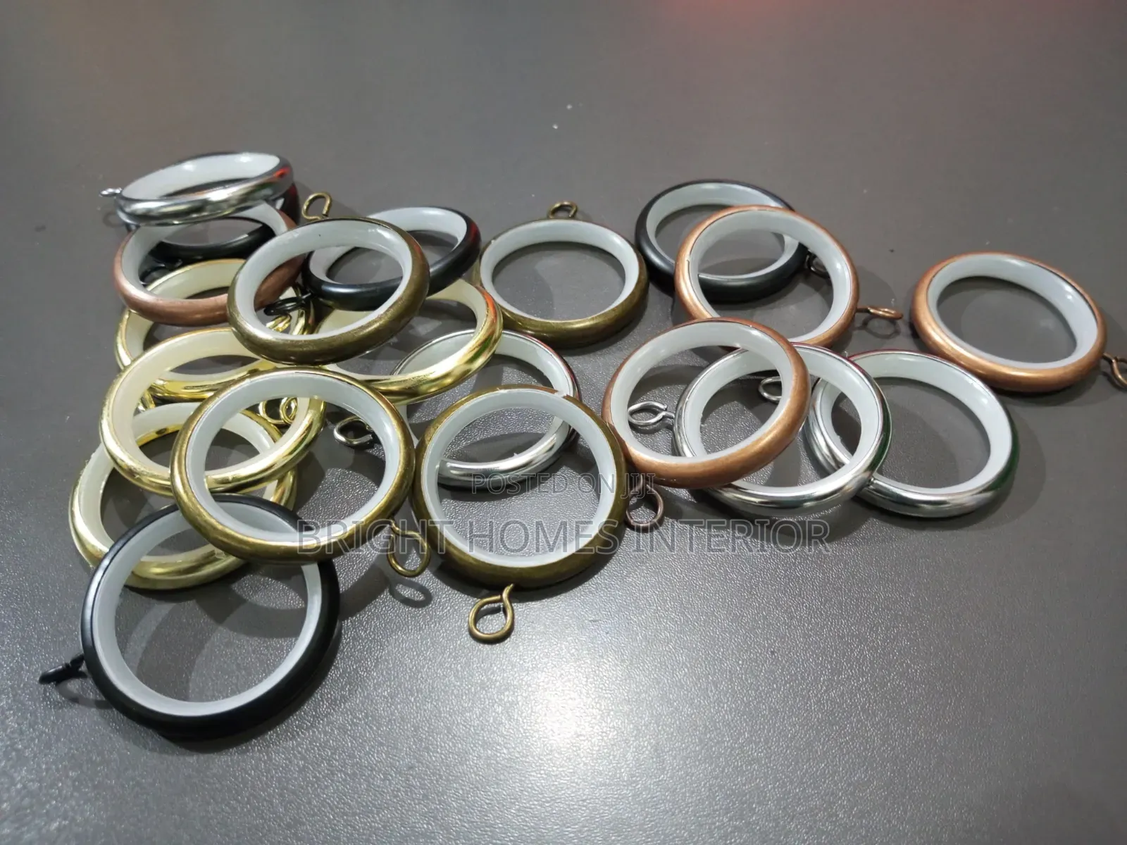 Curtain Rings Available in Different Colors