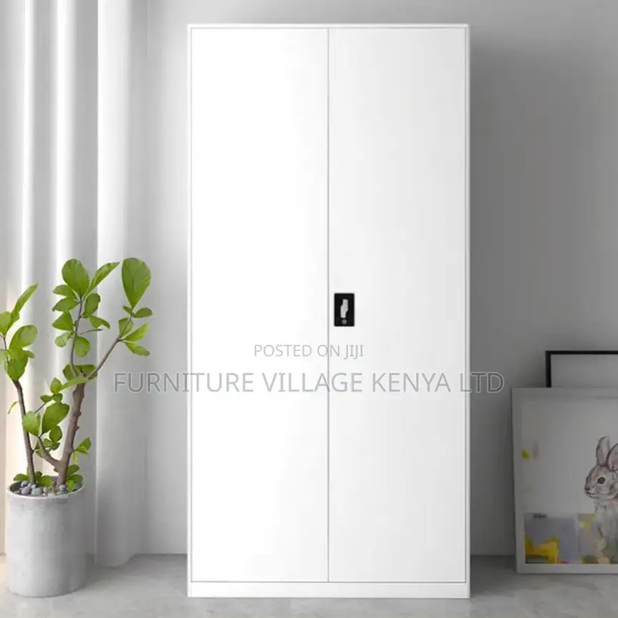 2-Door Steel White Document File Cabinet