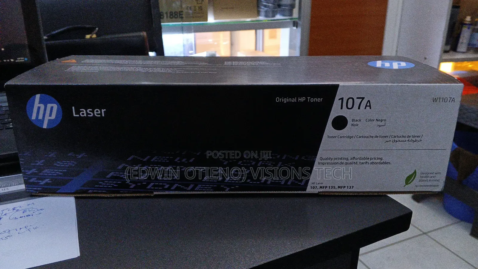 Quality 107a Black Toner