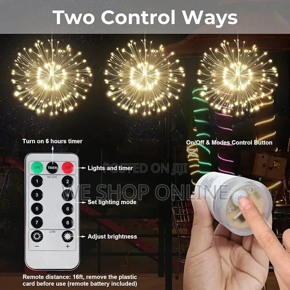 Fireworks String Lights 3m