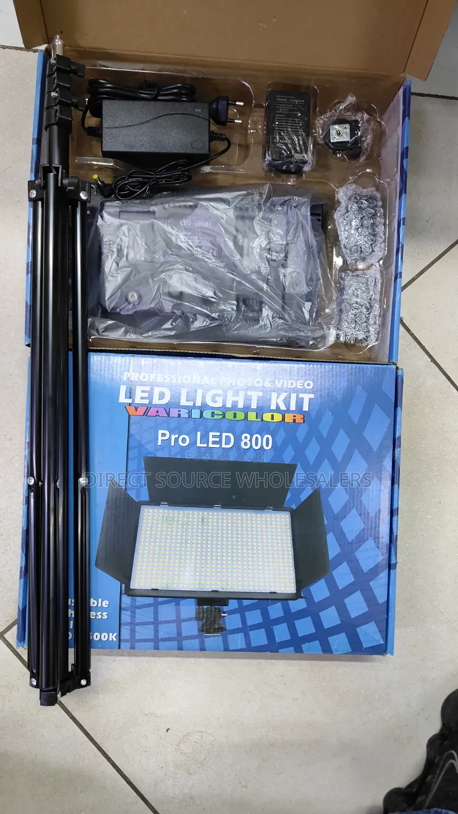 Pro Led 800 Professional Photo Vedio Light Kit Pro Led 800+ Stand