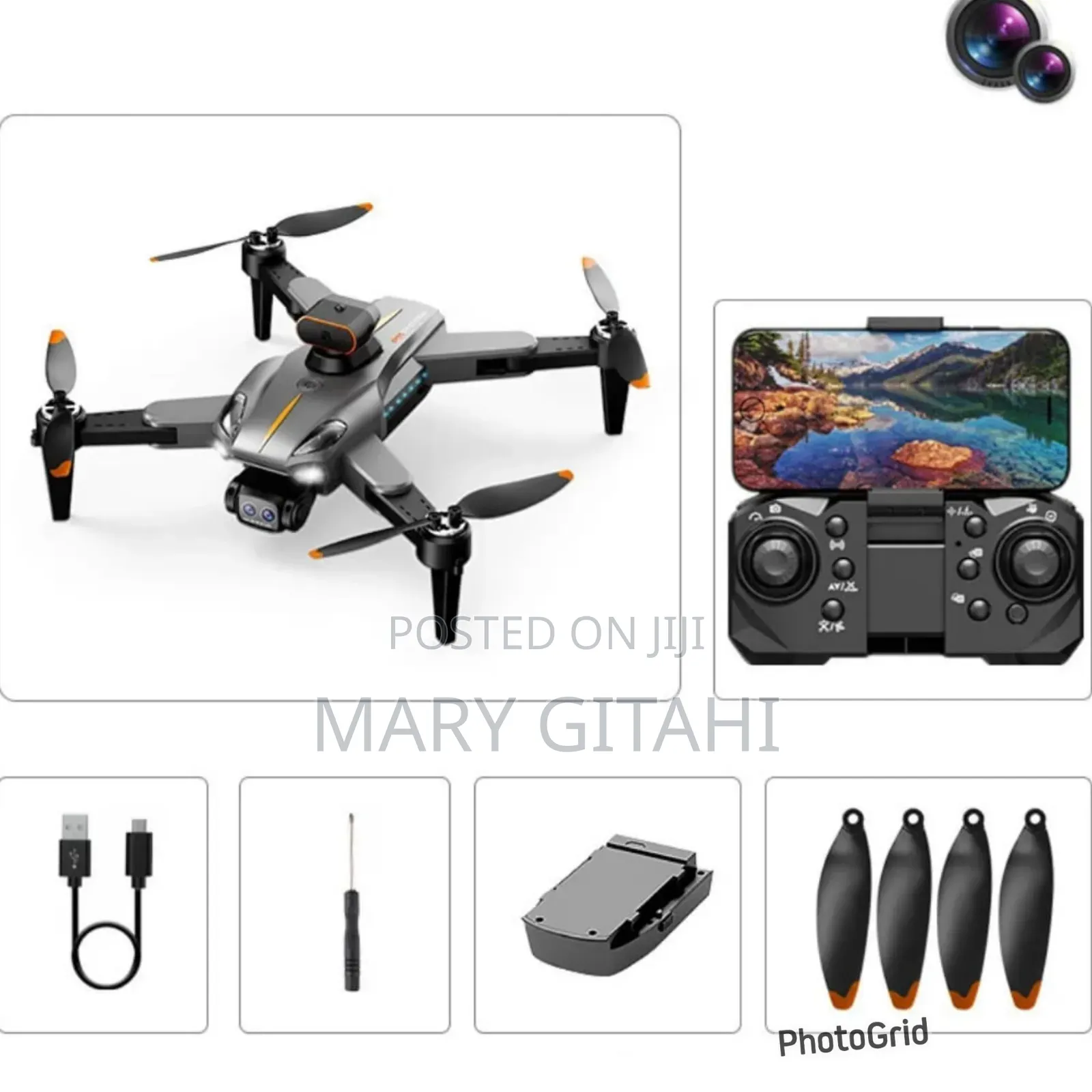 Drone Camera 
 Rechargeable