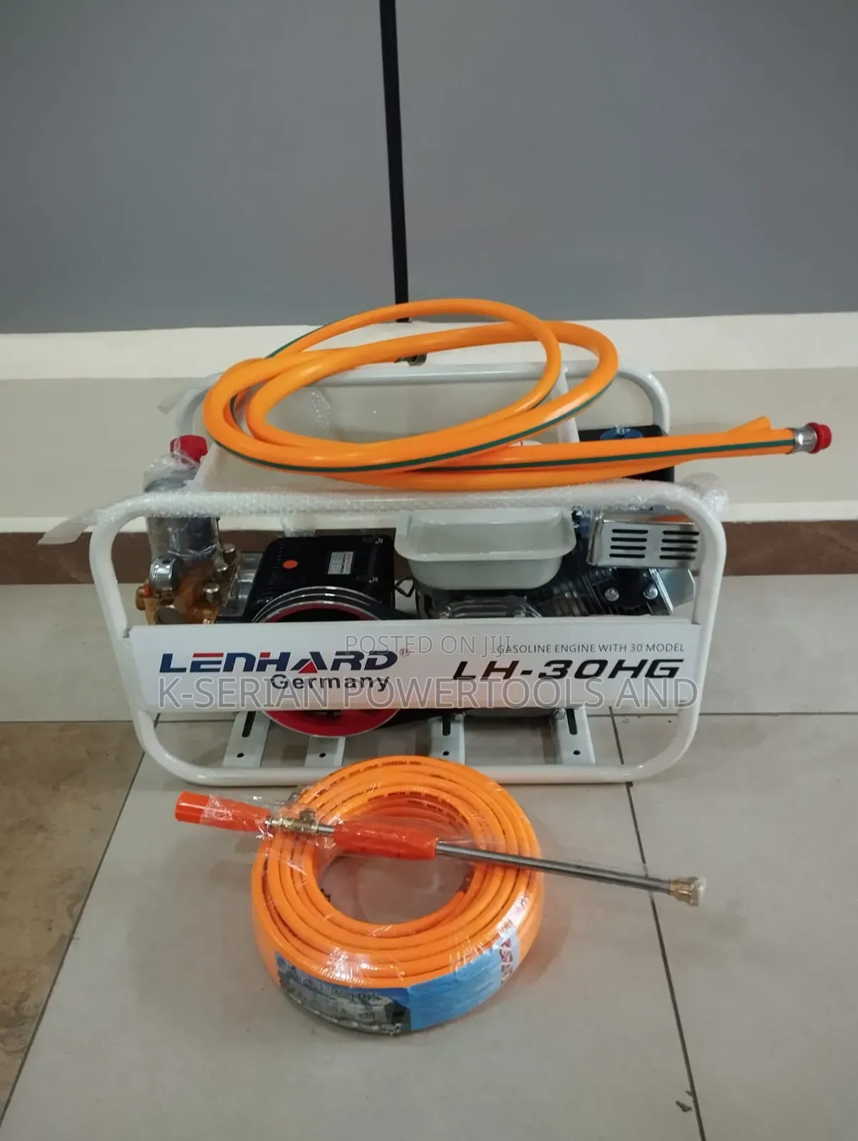 Lenhard Germany Lh-30hg Gasoline-Powered Agricultural Power Sprayer.