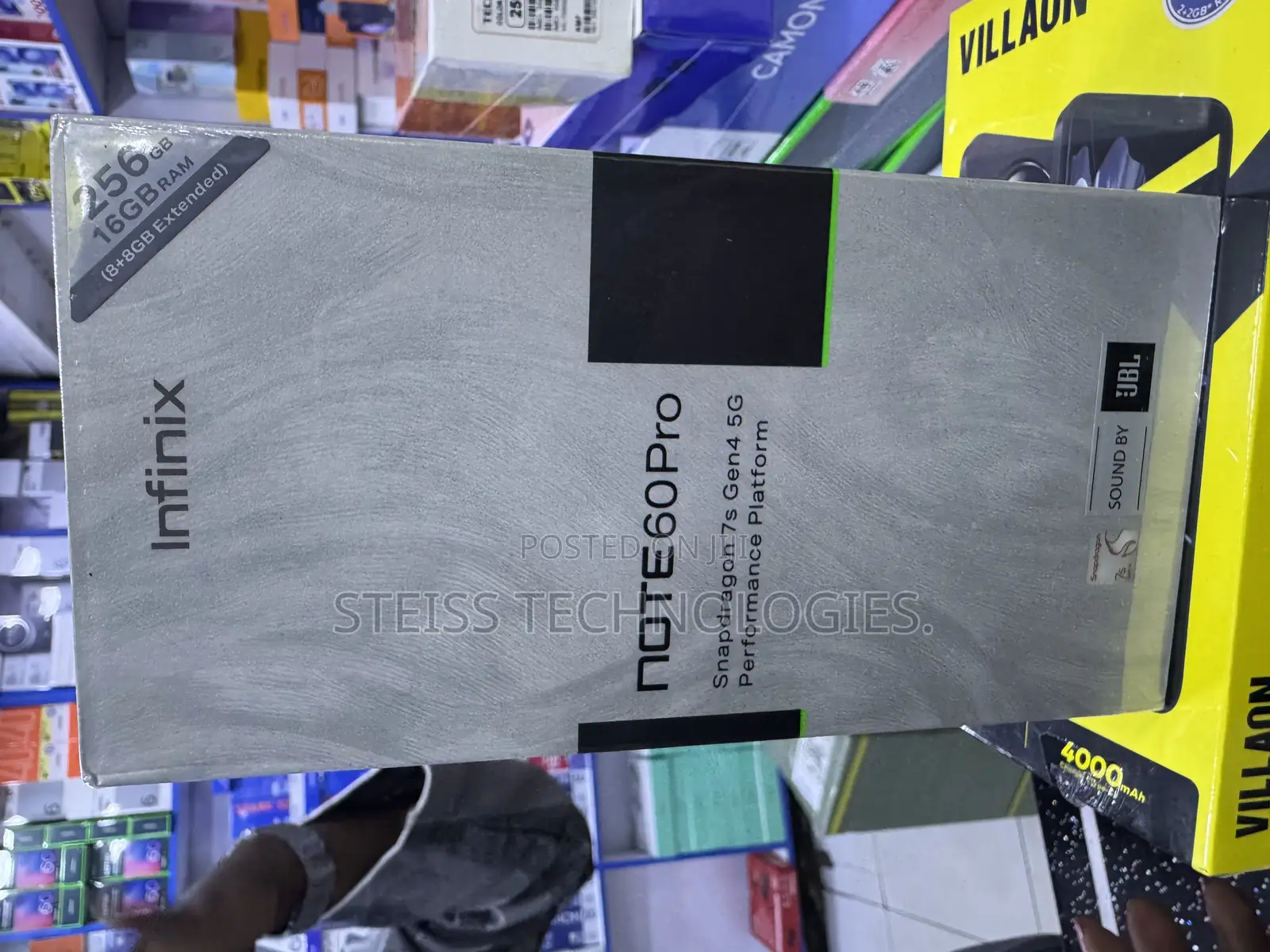 New Infinix Note 60 Pro 256 GB Orange