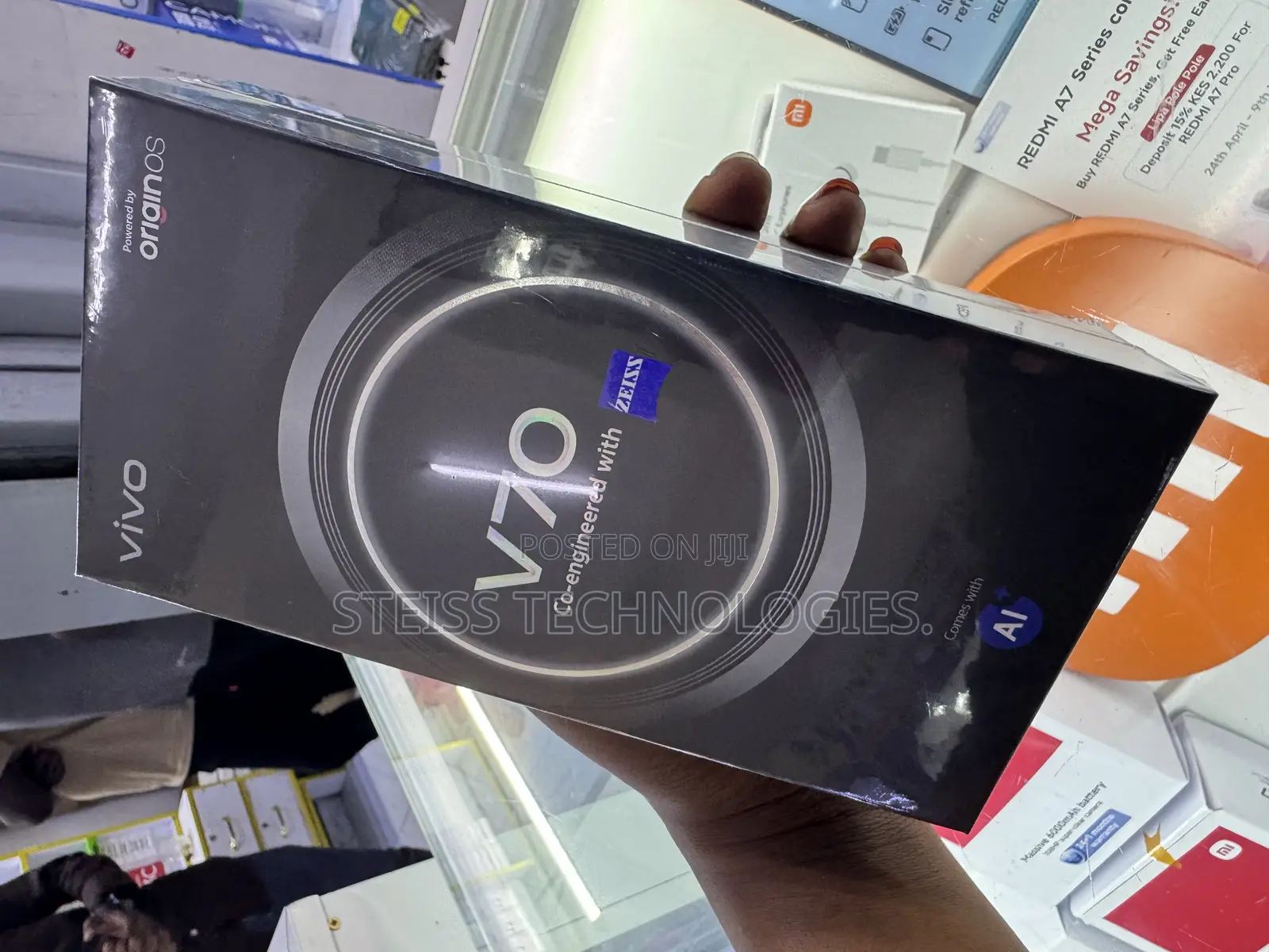 New Vivo V70 512 GB Black
