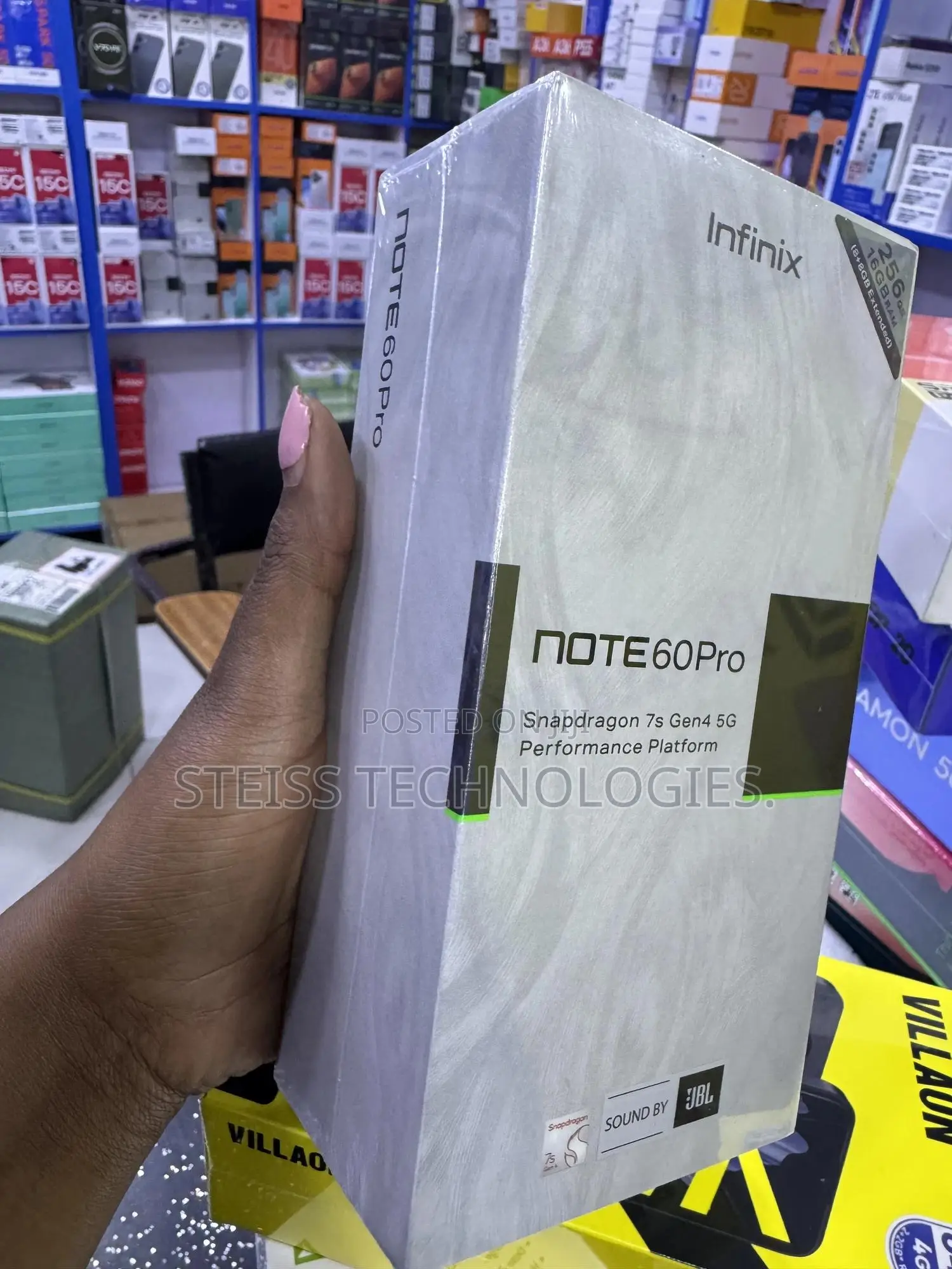 New Infinix Note 60 Pro 256 GB Orange