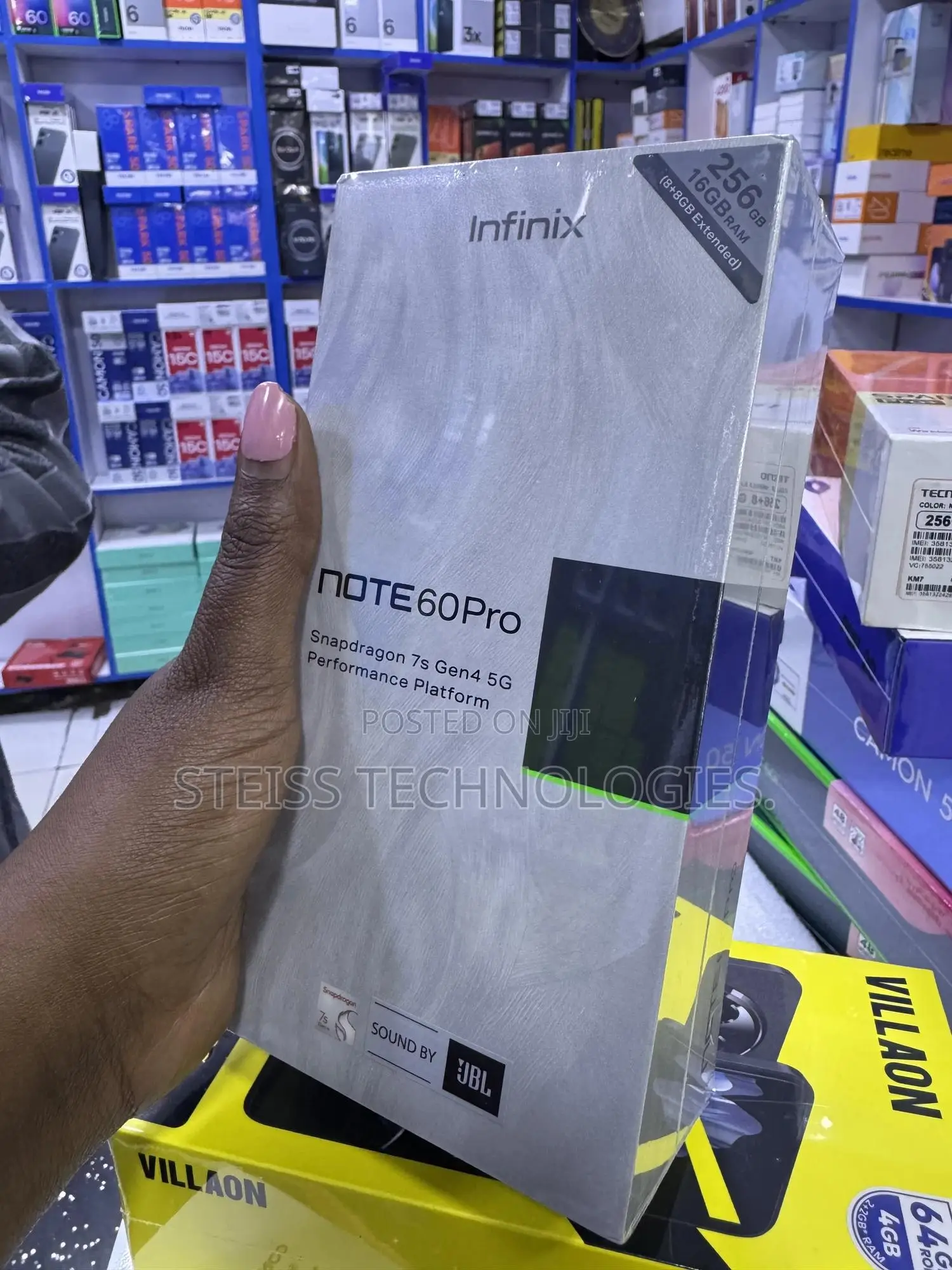 New Infinix Note 60 Pro 256 GB Orange
