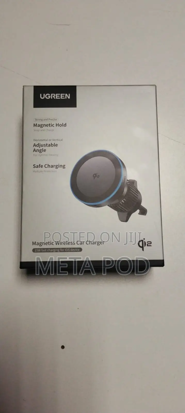 Ugreen Magflow Magnetic Wireless Car Charger 25w