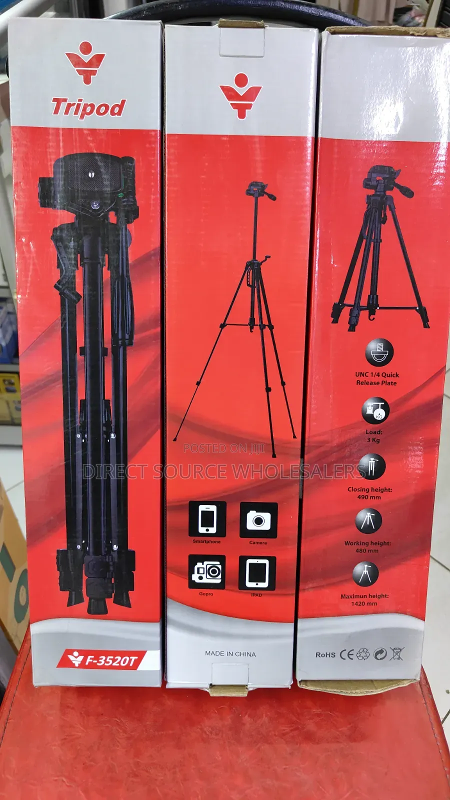 Universal Tripod Stand for Mobile Phone Weifeng 3520