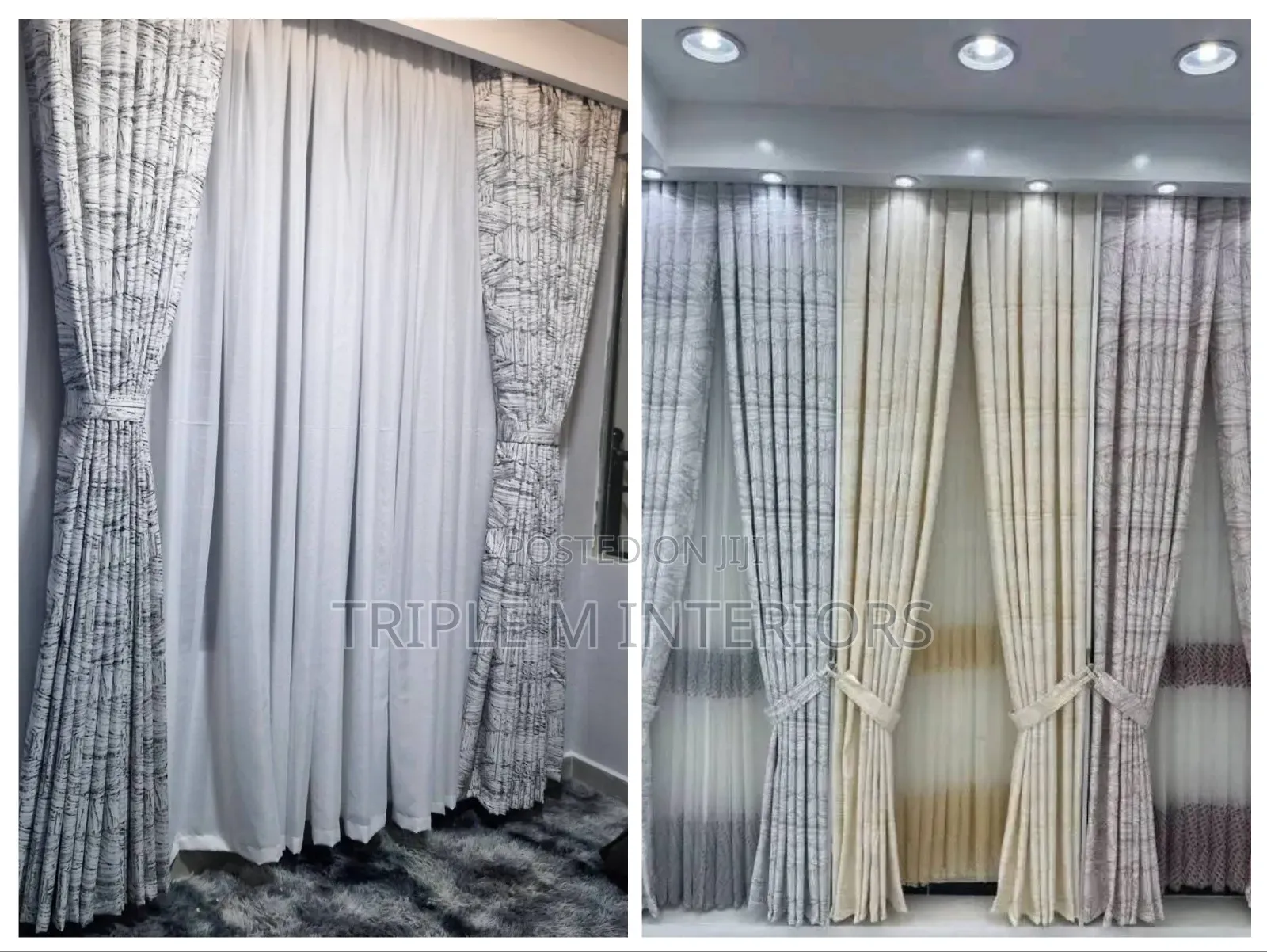 Subtle Glow Curtains for Calm Home Environments