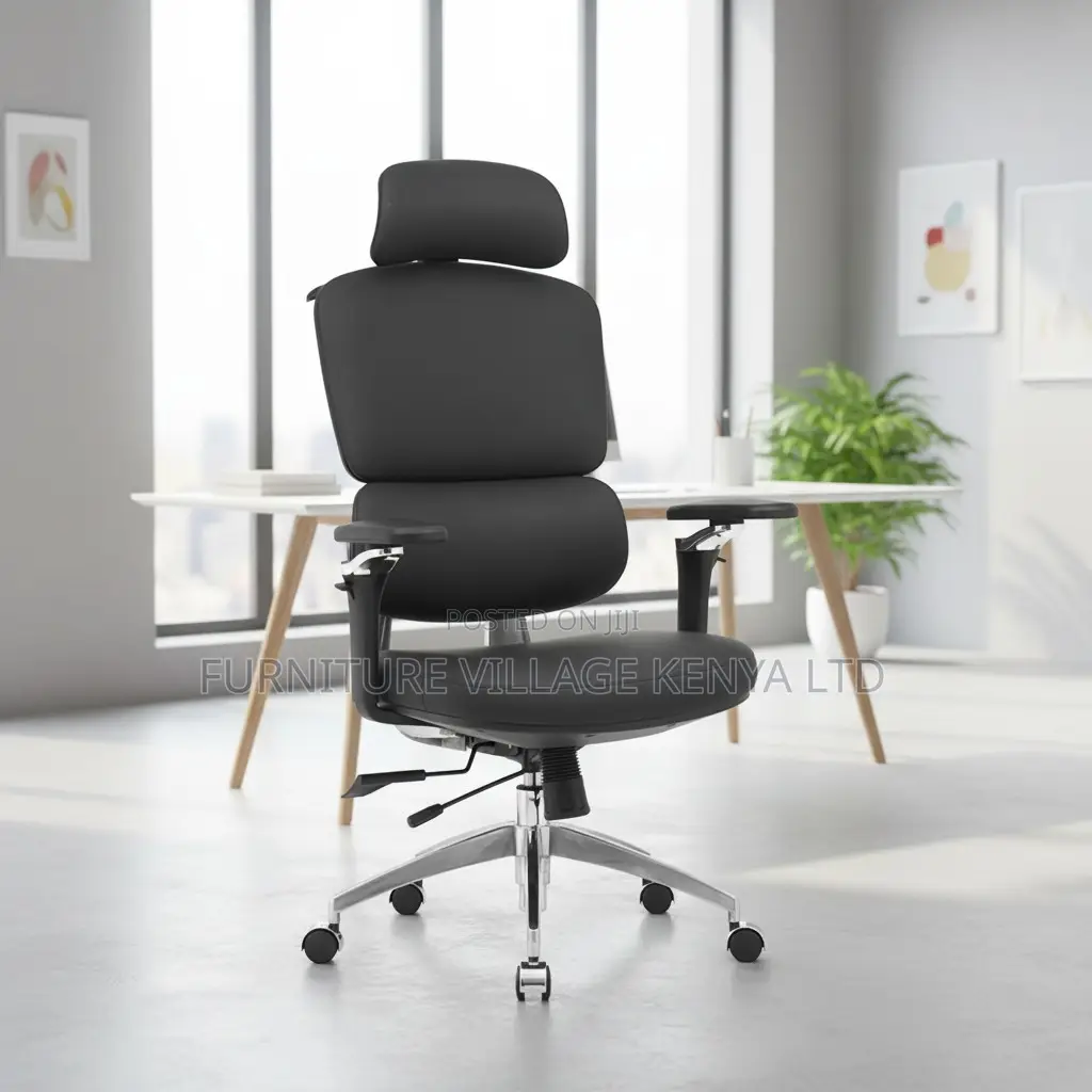 Orthopedic Full Fabric Executive Swivel Desk Chair