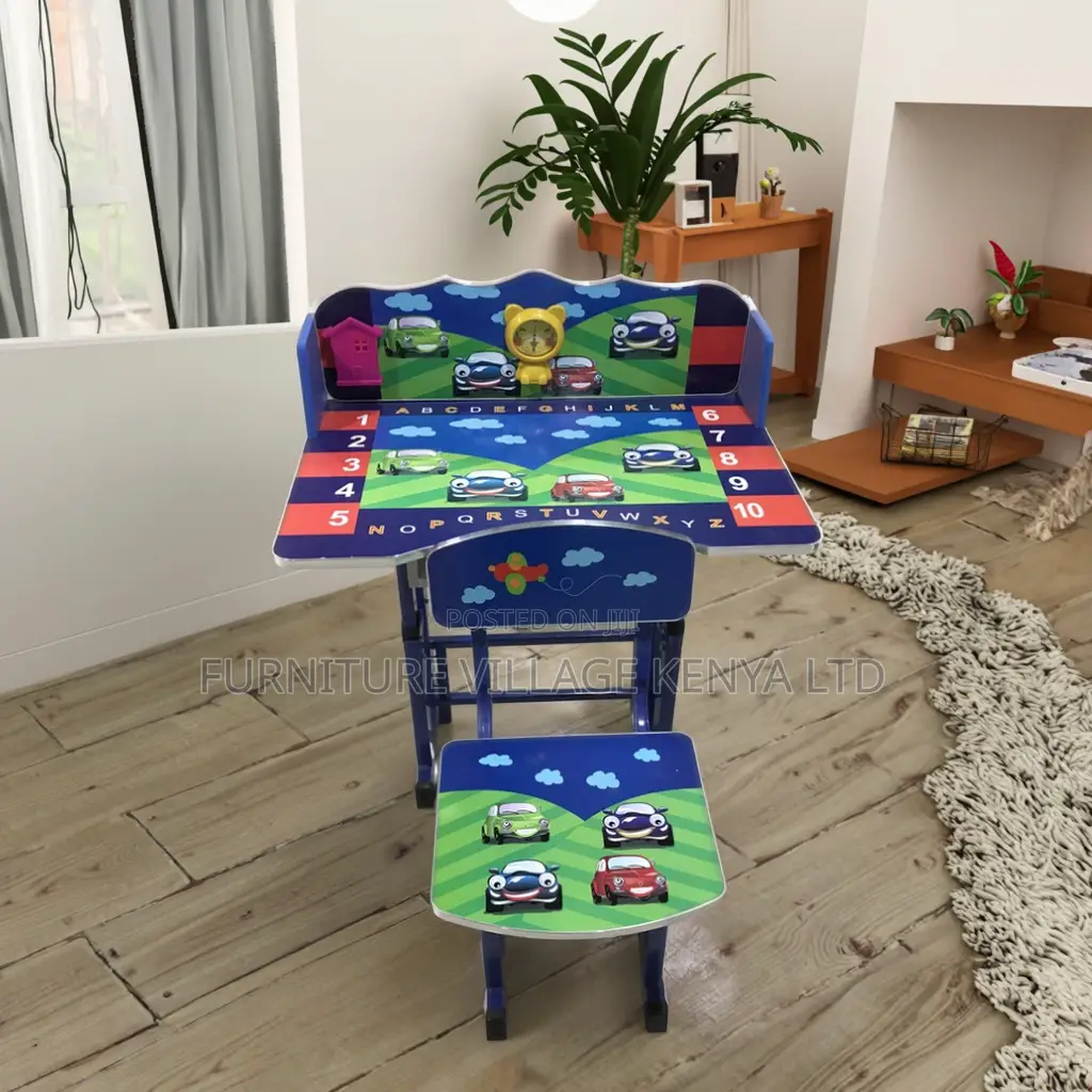 Imported Modern Children Study Desk Chair Set