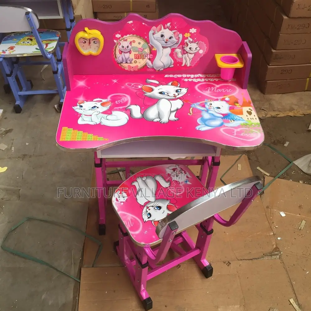 Imported Modern Children Study Desk Chair Set