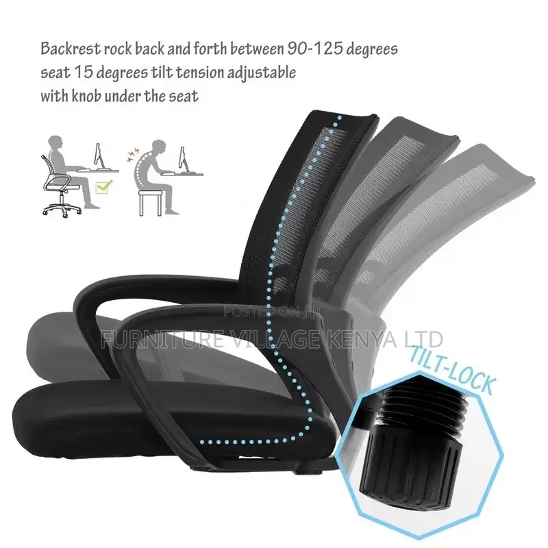 Clerical Mesh Meeting Conference Office Chair