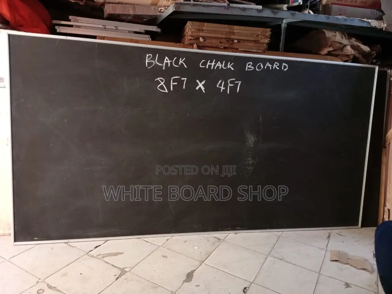 Heavy Duty Classroom Office Writing Board-Blackboard 8ft X 4ft –