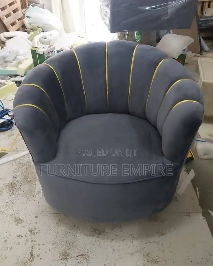 Dark - Grey Accent Chair
