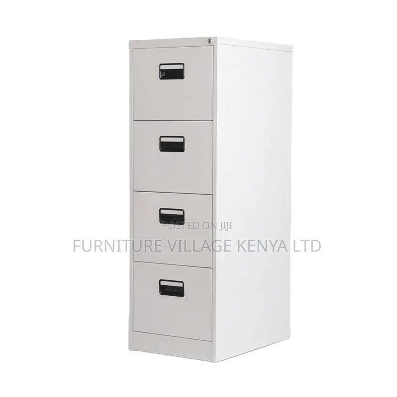 4-Drawer Metallic Imported Storage Locker Cabinet