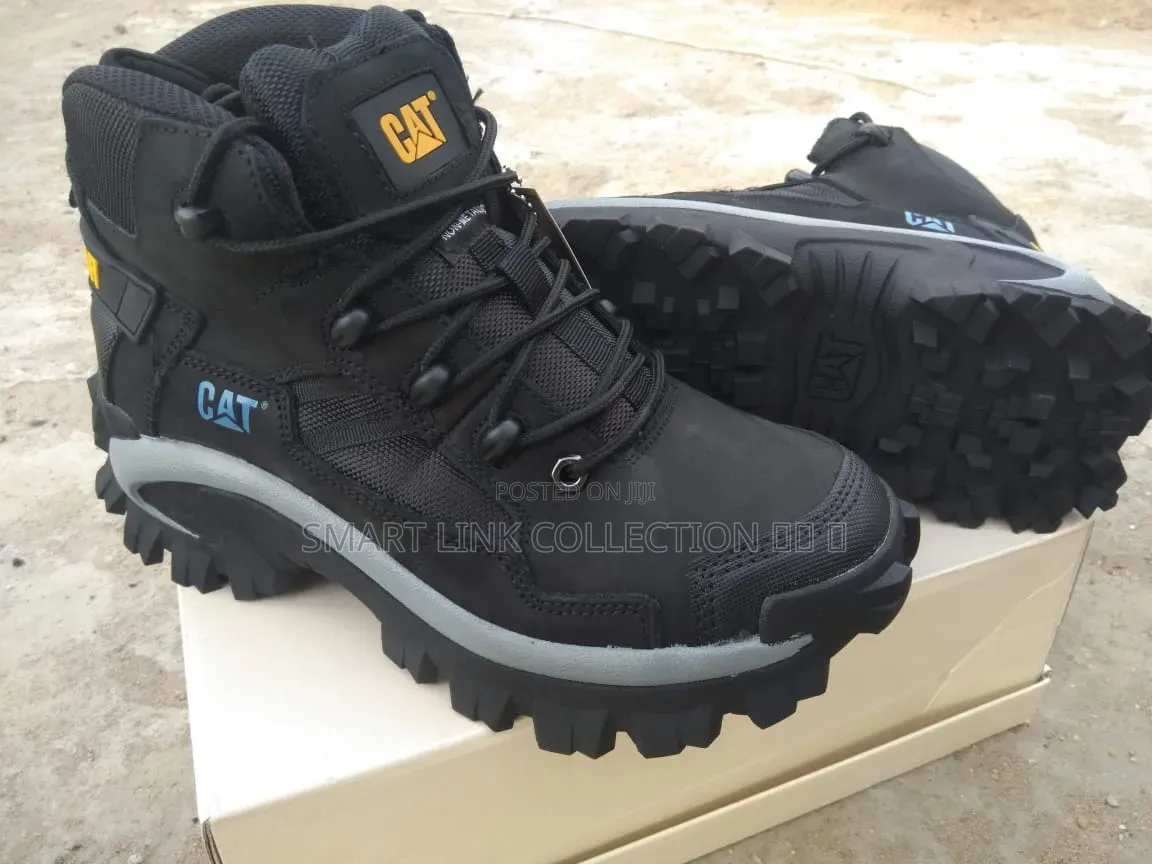 Leather Cat High Boots