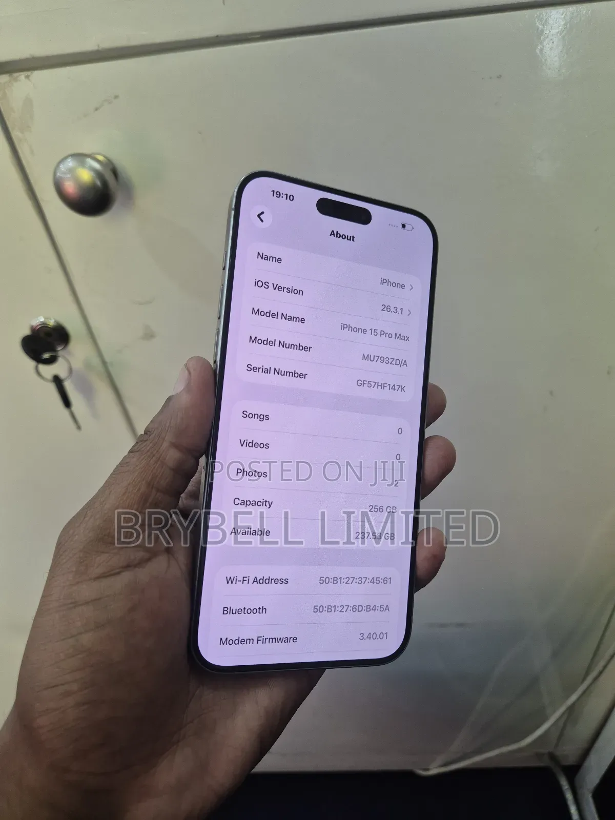 Apple iPhone 15 Pro Max 256 GB Gray