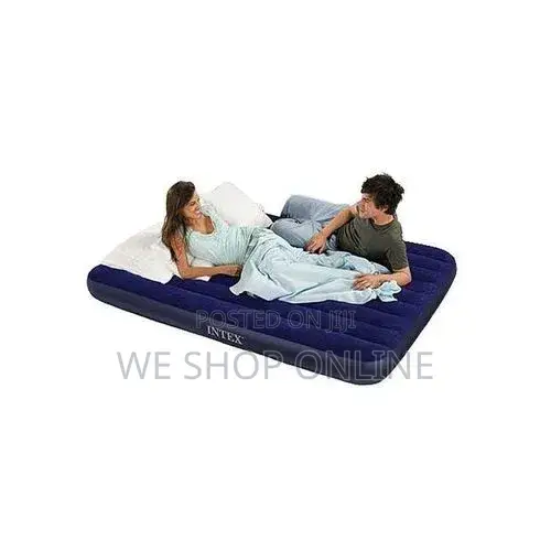 Intex Camping/ Air Bed/ Air Mattress With Pump