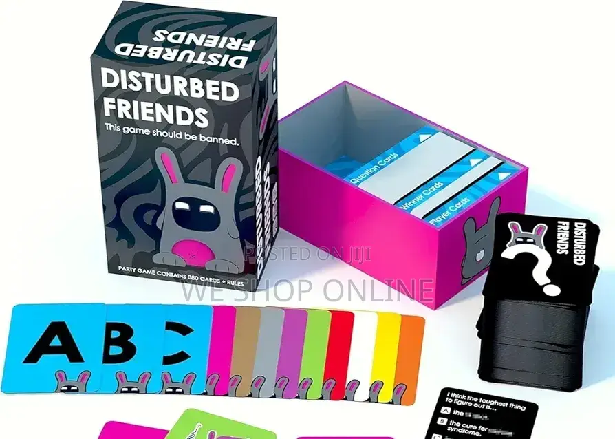 Disturbed Friends- This Party Game Should Be Banned