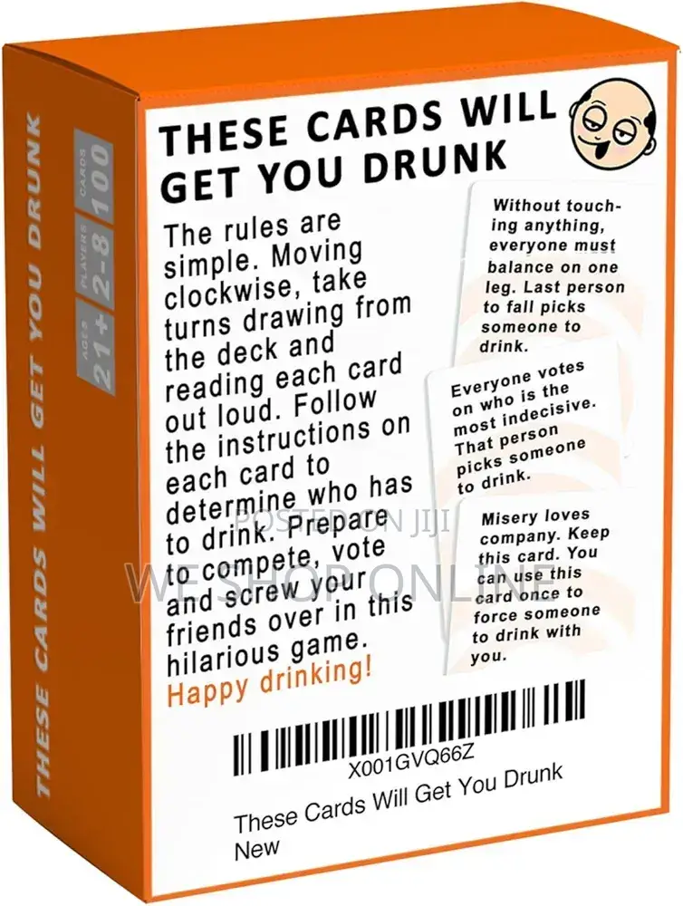 These Cards Will Get You Drunk Game