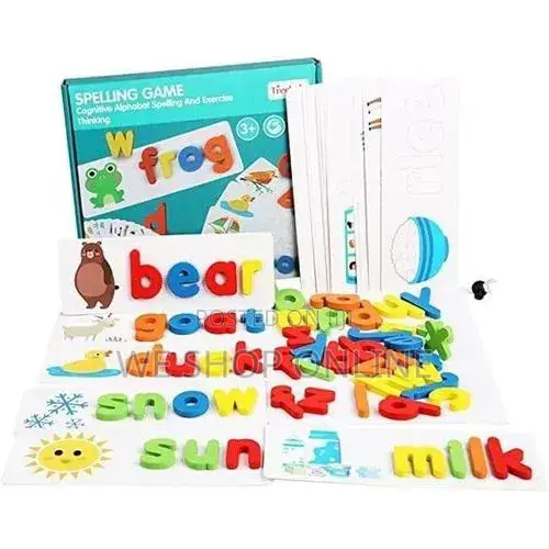 Educational Cognitive Alphabet Spelling Game for Kids