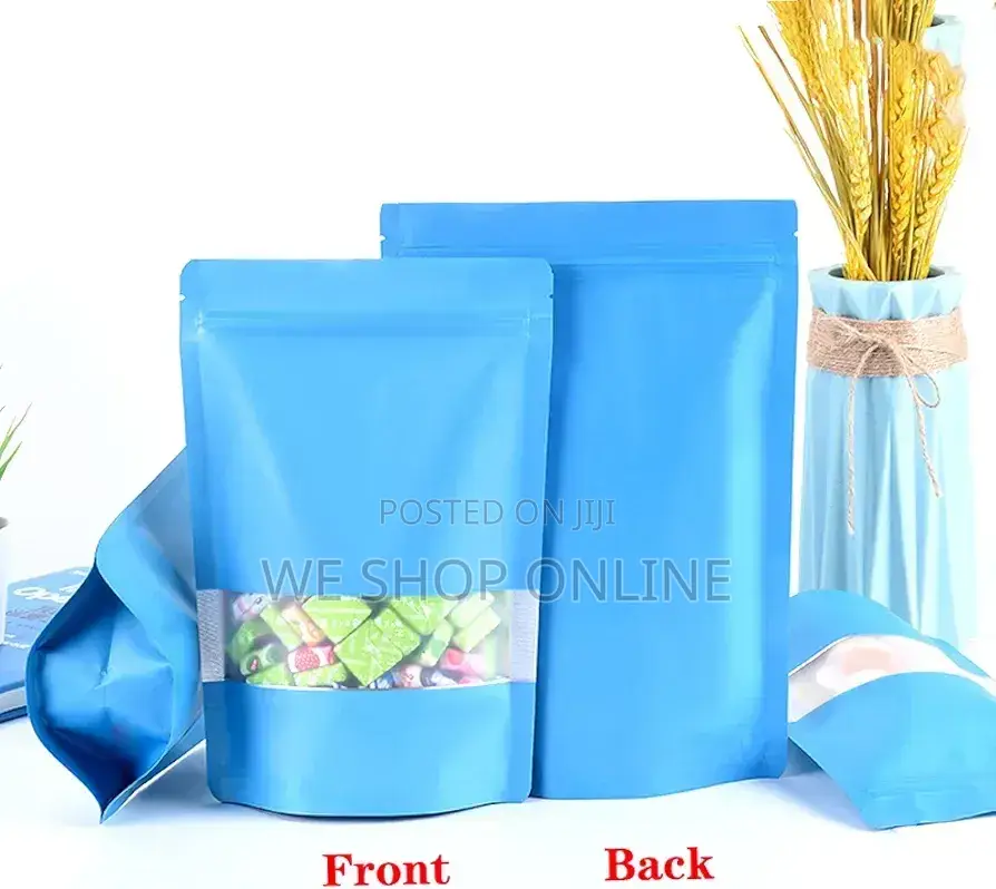 10*15cm 50pcs Coloured Kraft Pouch Bags