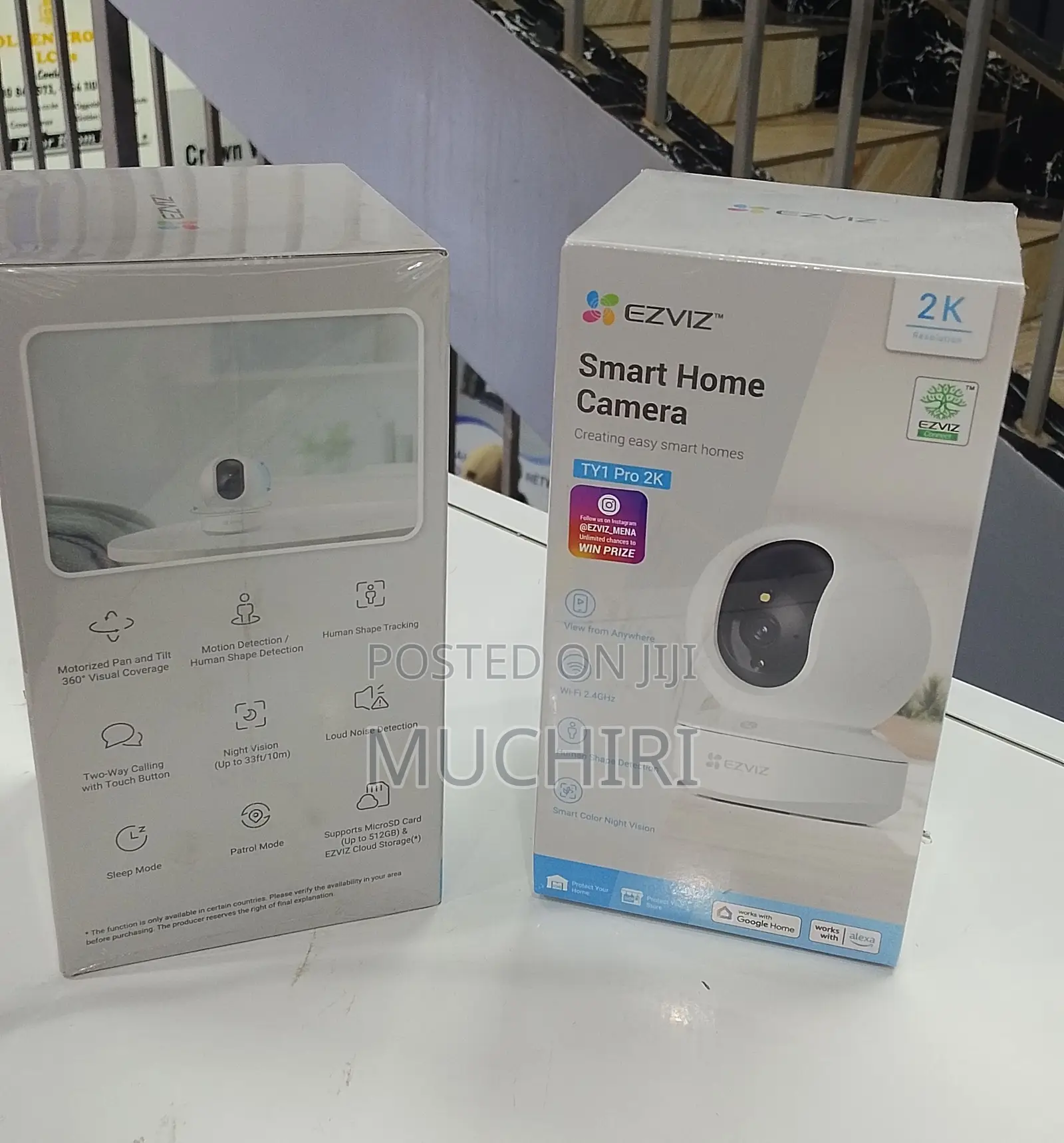 Ezviz Ty1 Indoor CCTV Camera – 360° Auto Tracking