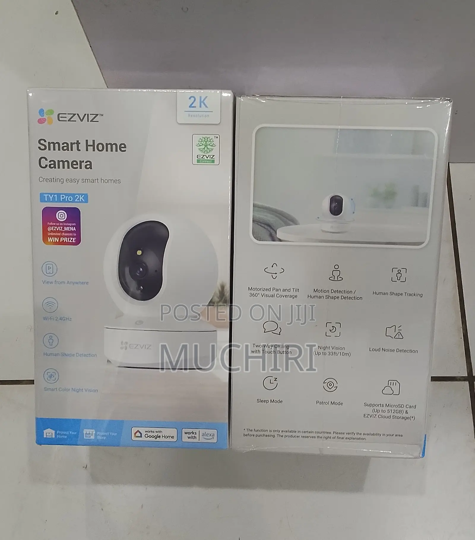 Ezviz Ty1 360 Indoor Camera – Hd Video Smart Alerts