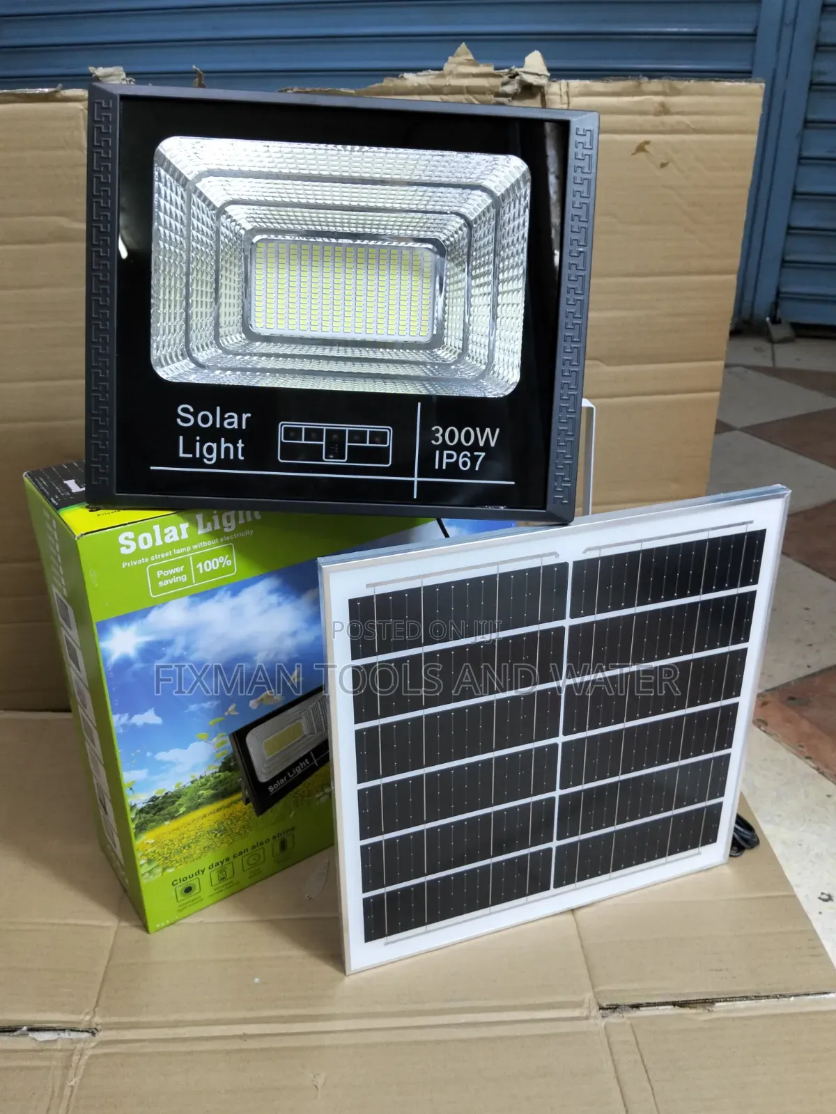 New Ip 67 Led Solar Flood Light 300 Watts
