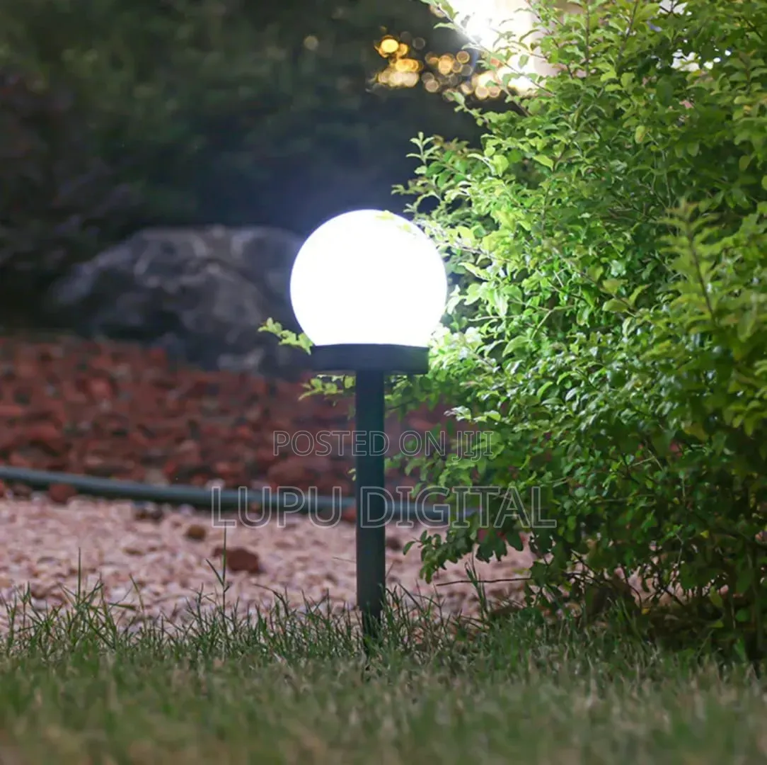 3pcs Waterproof Led Ball Light Lamp Solar Power Outdoor Garden Path