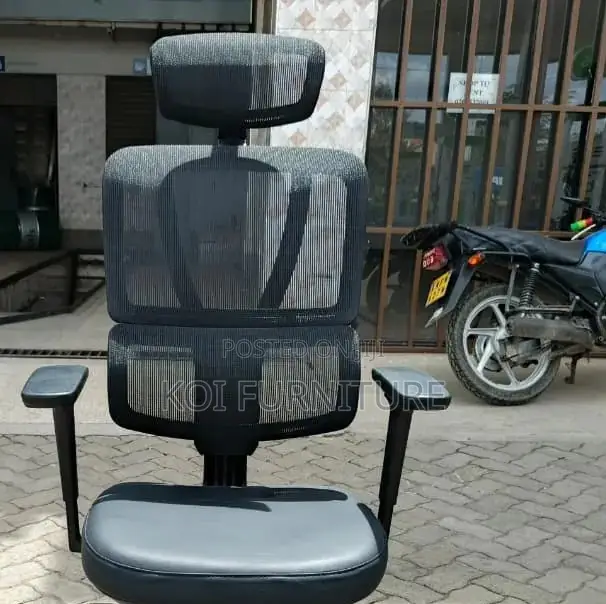 Office Chairs; Executive High Back Orthopedic Office Mesh Chair