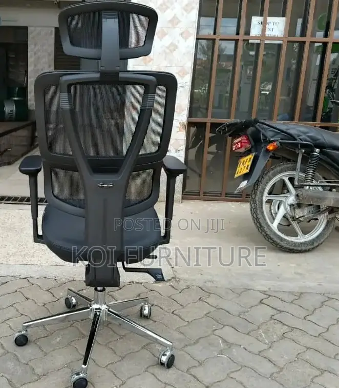 Office Chairs; Executive High Back Orthopedic Office Mesh Chair