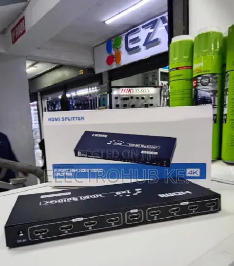 8 Port Hdmi Distributor - Full Hd Signal Spiltter