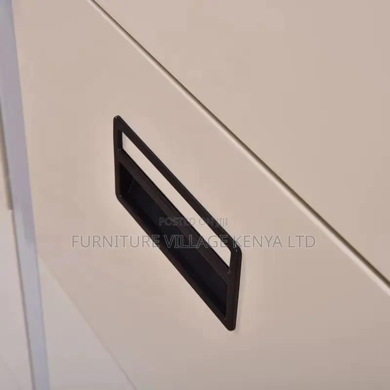4-Drawers Modern Metallic Storage Locker