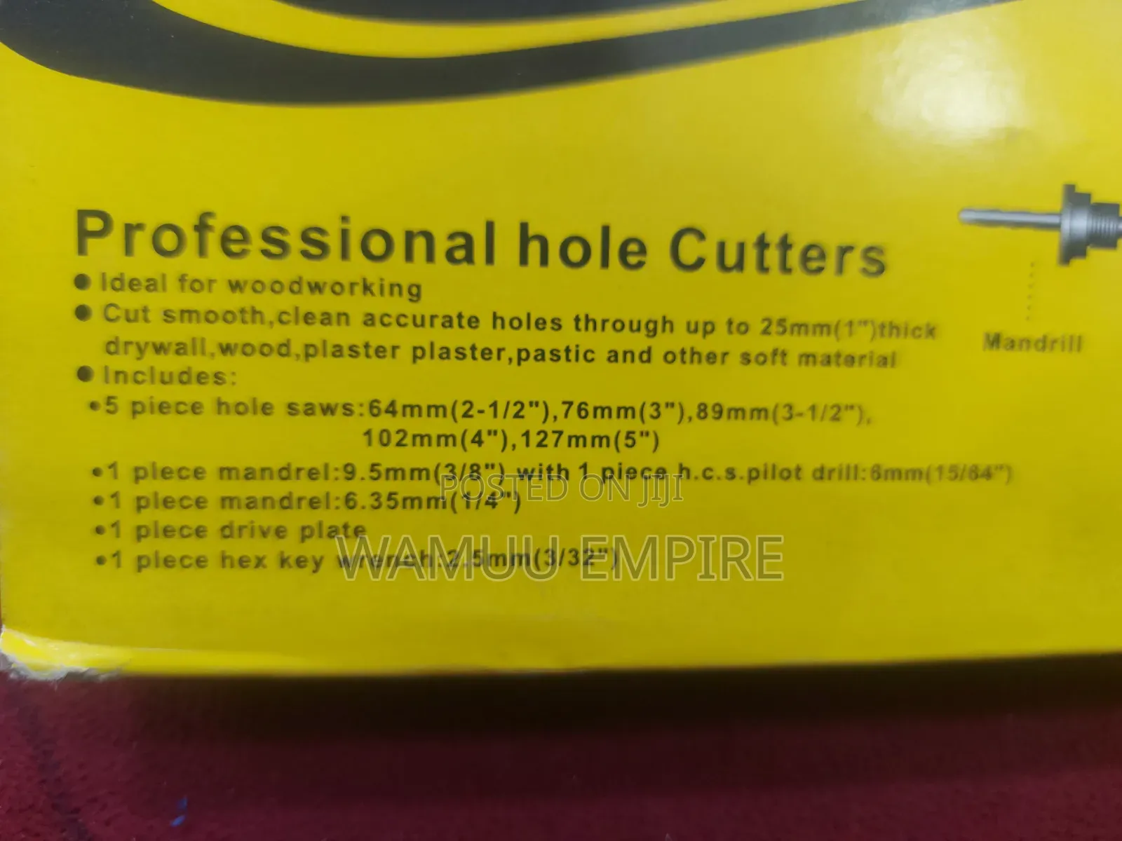 8-Piece Professional Hole Saw Kit