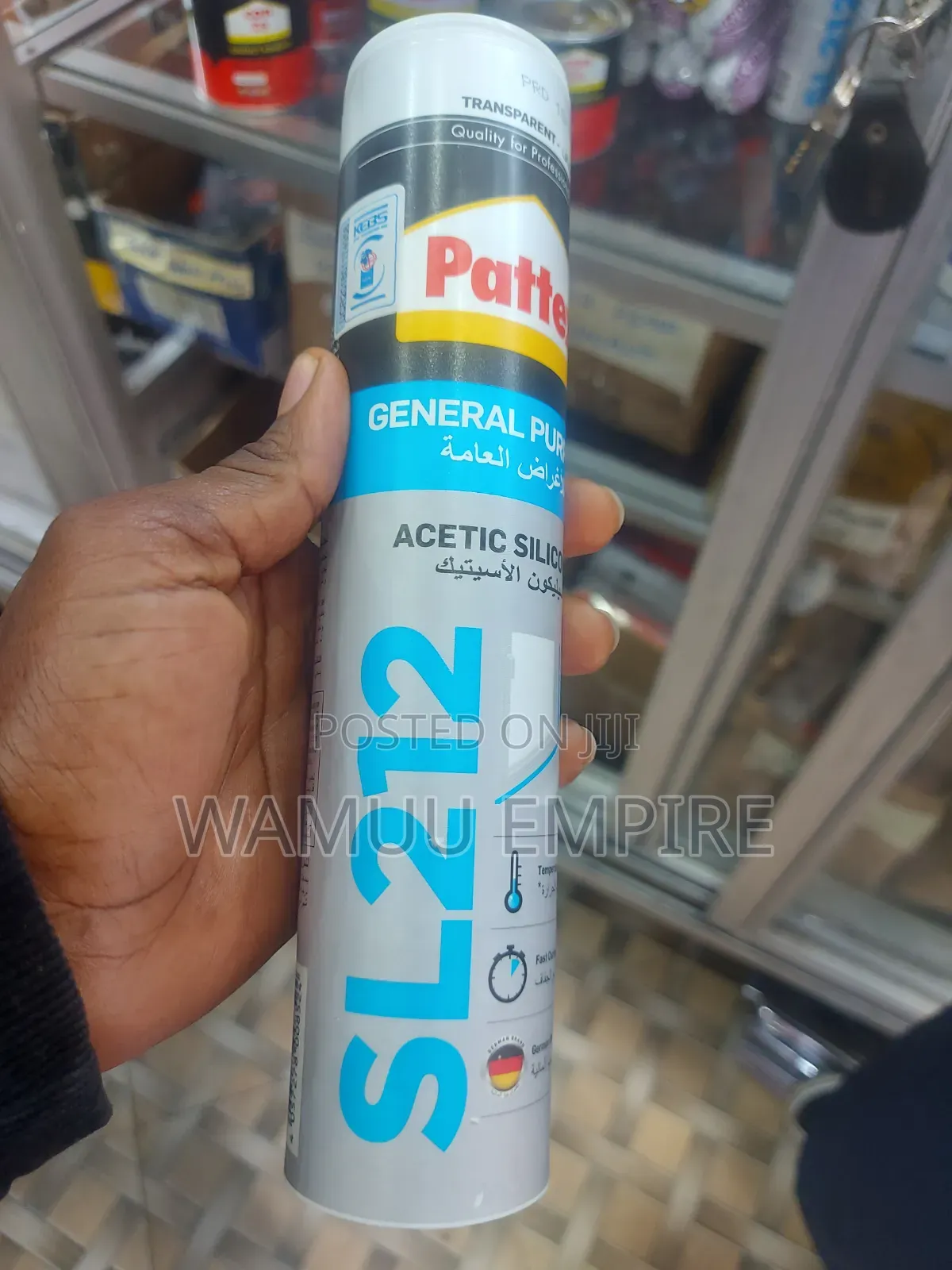 280 Pattex Sl212 General Purpose Acetic Silicone Sealant,