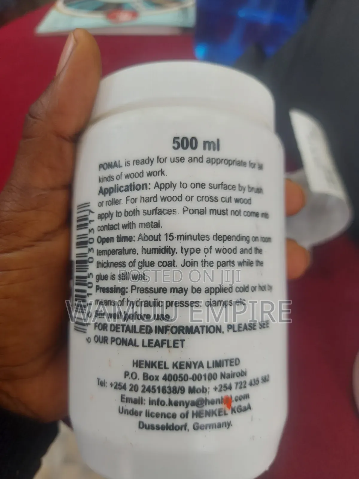 500ml Ponal Professional White Wood Glue,