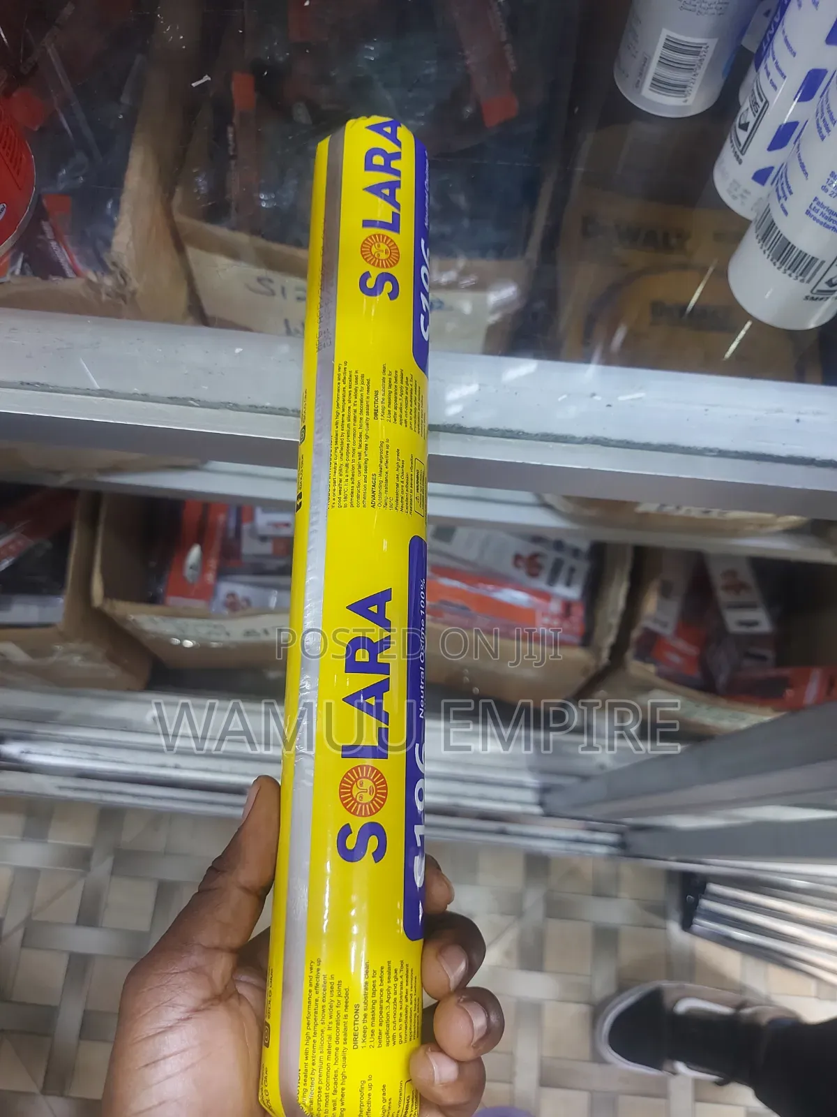 Solara S196 Neutral Oxime 100% Silicone Sealant