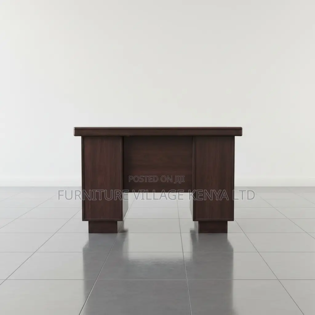 1.4 Meters Mahogany Executive Study Desk