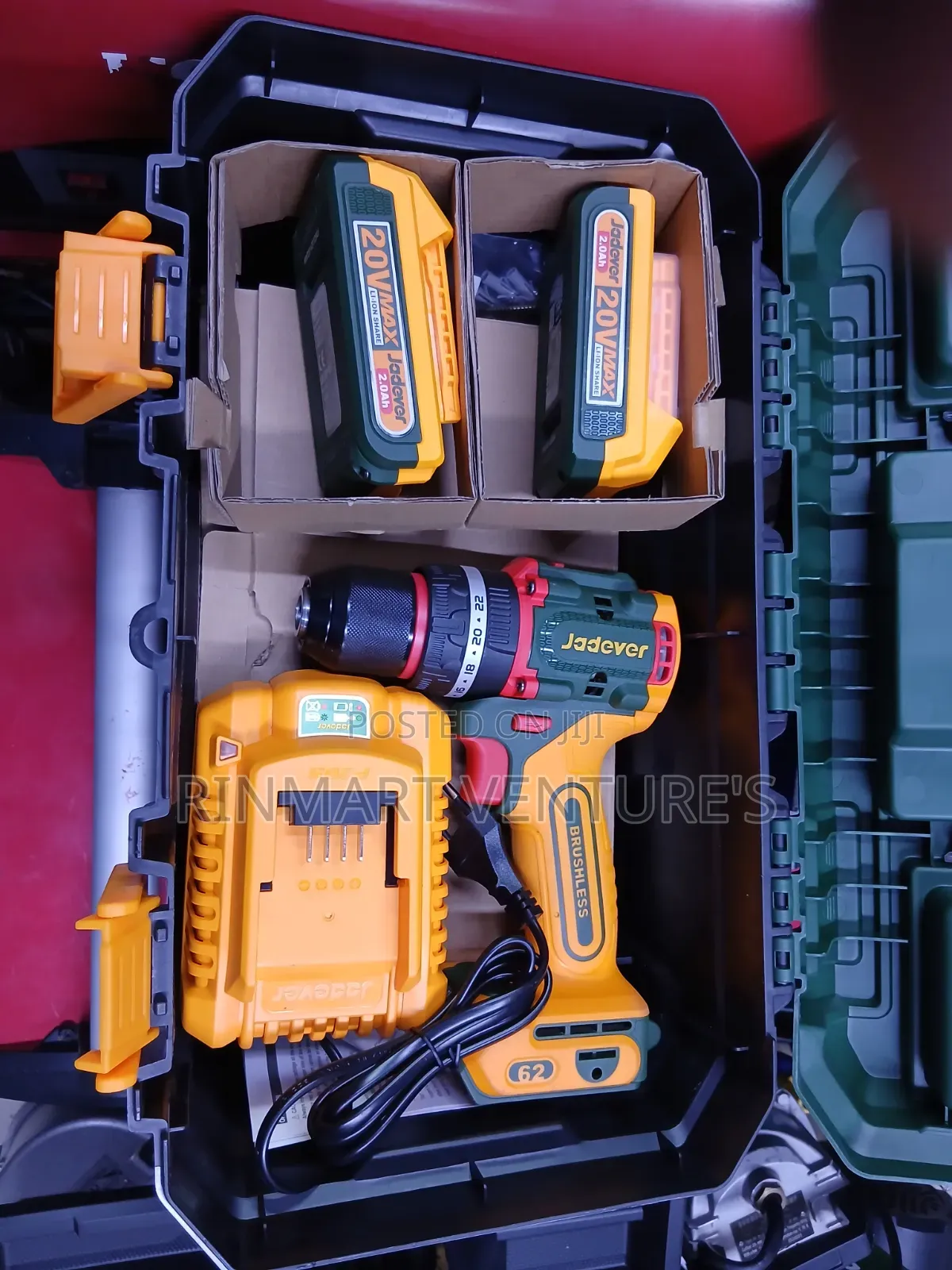 Jadever 20v Cordless Impact Drill