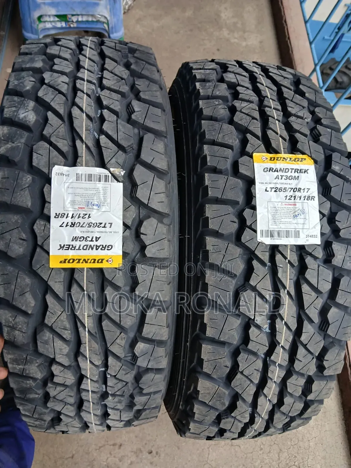 265/70r17 Dunlop Tyre (Grandtrek a/T 3gm