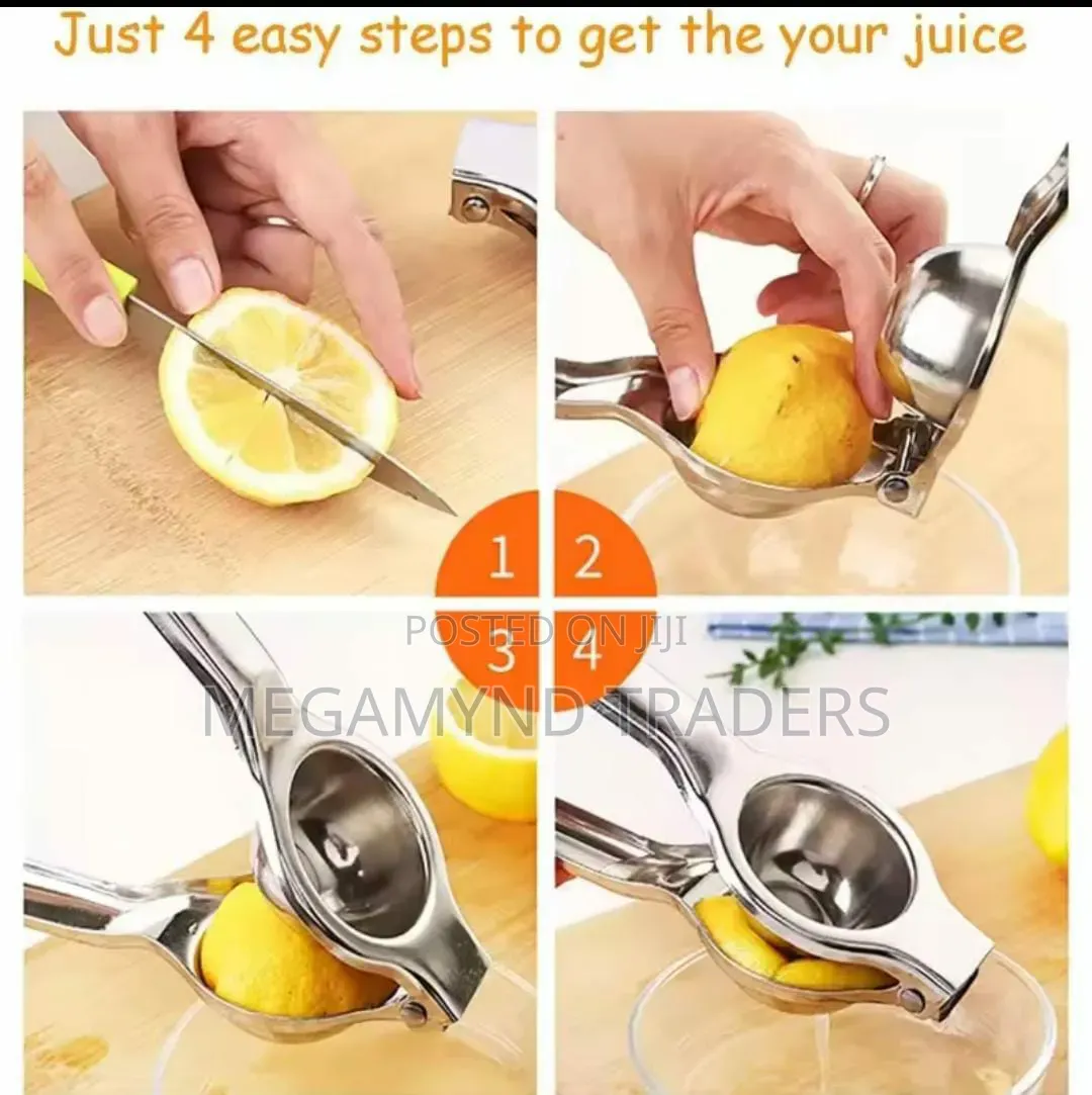 Lemon Squeezer / Stainless Steel Lemon