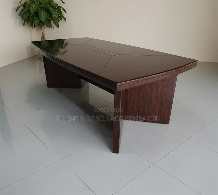 8-10 Seater Mahogany Executive Boardroom Table