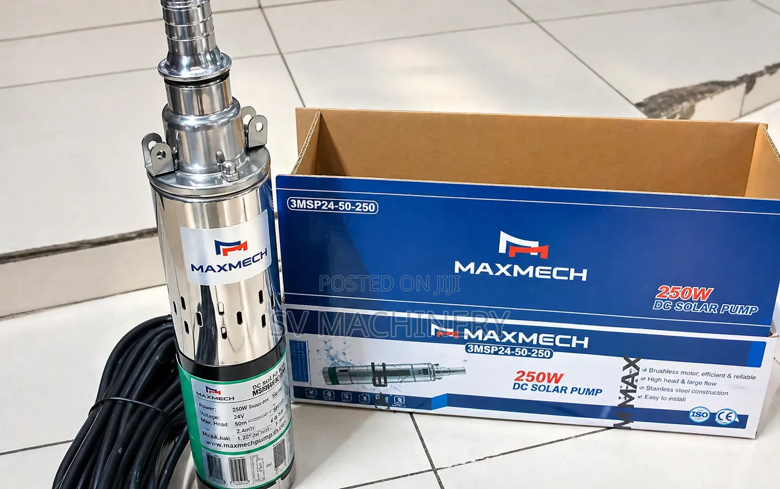Heavy Duty Submersible Solar Water Pump