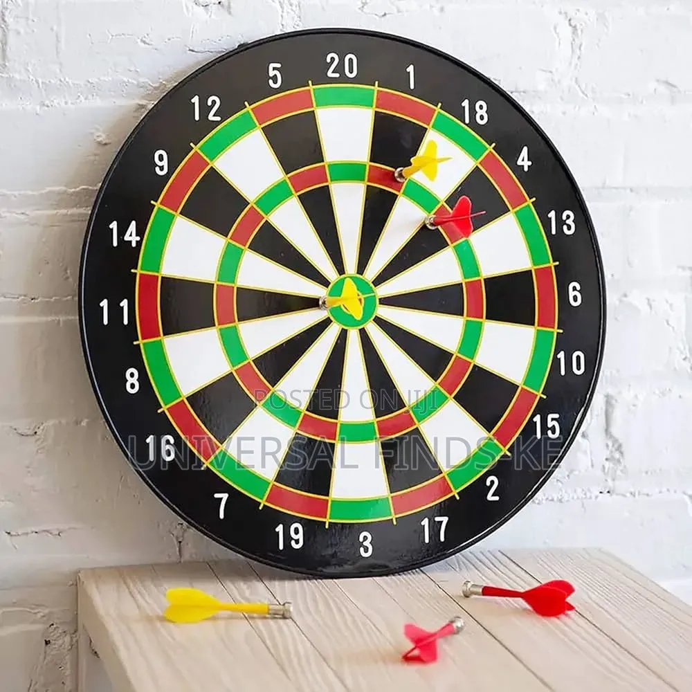 17-Inch Magnetic Dartboard – Safe Precision Play for All Ages