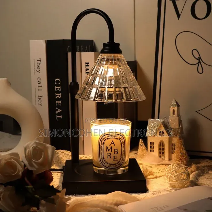 Electric Candle Warmer With Bamboo Base