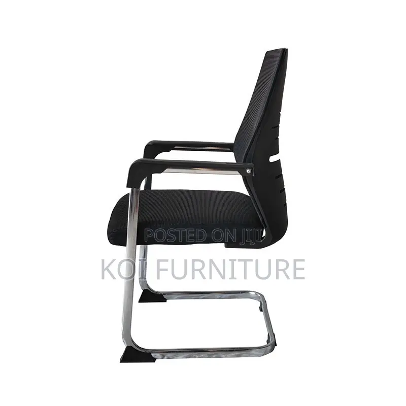 Office Chairs; High Back Visitors Chairs With Mesh Backrest